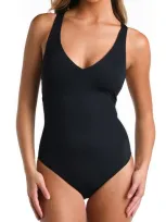 La Blanca Mio One-piece Swimsuit In Black