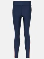 The Upside Playback 25in Midi Leggings In Blue