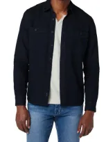 Joe's Lou Indigo Cotton & Linen Button-up Shirt In Midnight Indigo