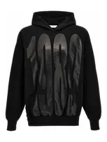 Studio 1989 Faded Logo Hoodie In Black