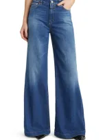 Closed Mid-rise Wide-leg Jeans In Blue