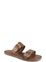 Splendid Women's Farrin Slip On Buckled Slide Sandals In Macchiato