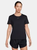 Nike One Classic Dri-fit Short-sleeve Top In Black