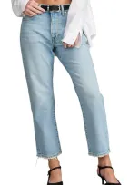 Lucky Brand '90s Loose Crop Jeans In Sky High