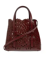 Alaïa Alaia Bags In Rouge Grenat