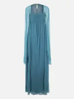 Alberta Ferretti Dresses In Turquoise