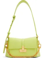 Aldo Averil Faux Leather Shoulder Bag In Lime Green