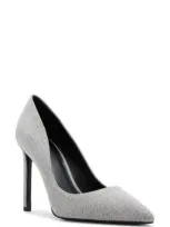 Aldo Lala Pointed Toe Pump In Grey