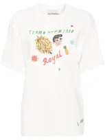 Alemais All Abroad T-shirt In White