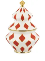 Alessi Delight Bonbon Container In White