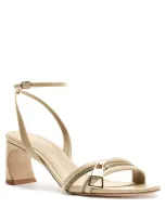 Alexandre Birman 60mm Zoe Sandals In Chalk