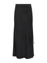 Allsaints Alexia Maxi Skirt In Black