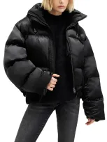 Allsaints Chelsea Puffer Coat In Black