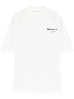 Allsaints Underground T-shirt In White