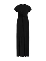 Allsaints Xylia Maxi Dress In Black