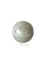 Anastasio Home Small Dot Stone Box Candle In Light Grey