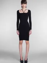 Andreädamo Dress In Black Polyamide