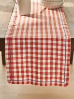 Anthropologie Ginny Table Runner In Red