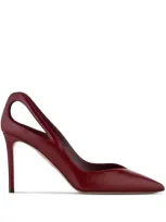 Aquazzura 85mm Sheeva Pumps In Red