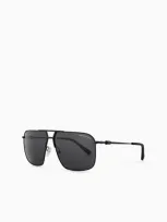 Armani Exchange Man Sunglass Ax2050s In Dark Grey