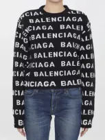 Balenciaga Sweaters In Multicolor