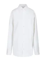 Balenciaga 'outwear' Shirt In White