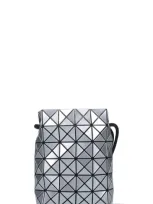 Bao Bao Issey Miyake Drawstring Bucket Bag In Silver