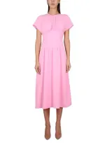 Boutique Moschino Midi Dress In Pink