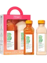 Briogeo Superfoods Mango + Cherry Balancing Shampoo + Conditioner Duo For Oil Control In White