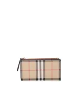 Burberry Bi-fold Beige Archive Wallet