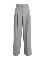 By Malene Birger Cymbaria Wide-leg Trousers In Grey