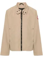 Canada Goose Rosedale Jacke Mit Logo-patch In Beige