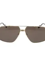 Cartier Hexagonal Frame Sunglasses In Multi