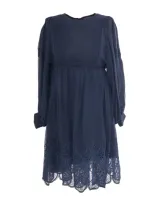 Chloé Kids' Dress In Blue