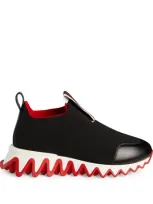 Christian Louboutin Tiketa Run Flat Sneakers In Black