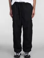 Comme Des Garçons Homme Deux Wide-leg Cotton Cargo Trousers In Schwarz