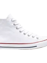 Converse Men's   All Star High Top In Optical White/white/white