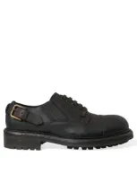 Dolce & Gabbana Lace-up Derby Shoes In Brown