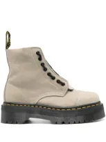 Dr. Martens' Sinclair Ankle Boots In Warm Stone Buttersoft