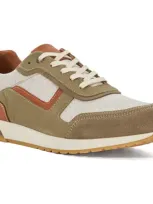 Dune London Toll Sneaker In Khaki