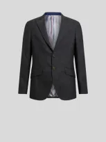 Etro Blazer Aus Wolljacquard In 灰色