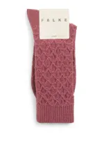 Falke Colossal Nest Socks In 8936 Roan Rouge