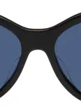 Fendi Black Cat-eye Sunglasses In 5501v