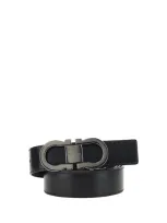 Ferragamo Belts In Black