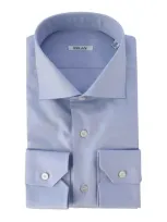 Fray Shirt In Light Blue