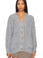 Heartloom Olea Cardigan In Heather