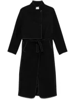 Henrik Vibskov Evening Coat In Black