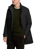 Herno Laminar Gore-tex Waterproof Car Coat In Nero