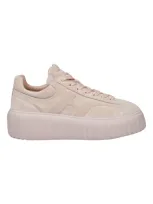 Hogan H-stripe Sneakers In Pink