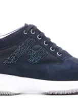 Hogan Interactive Sneakers In Blue